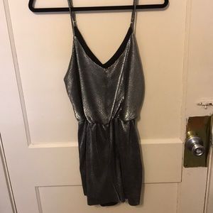 Metallic Romper